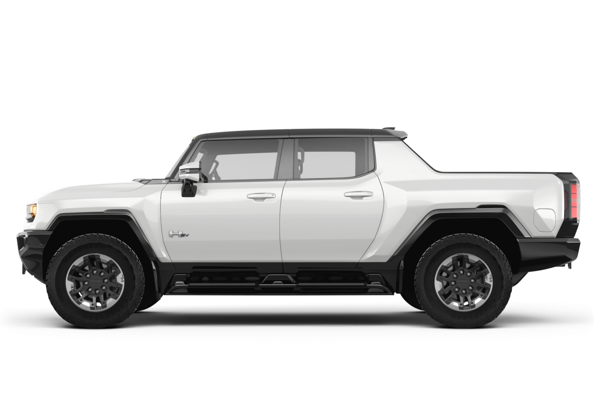 GMC HUMMER EV - Side view GMC HUMMER EV - Side view
